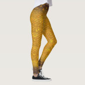 Zeemeerminschaal gemengde taille Leggings Gouden V (Rechts)