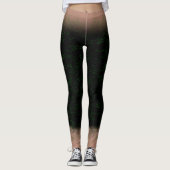 Zeemeerminschaal gemengde taille Leggings Nacht Gr (Voorkant)