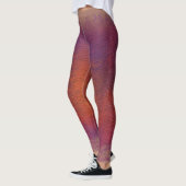 Zeemeerminschaal gemengde taille Leggings Violet D (Links)