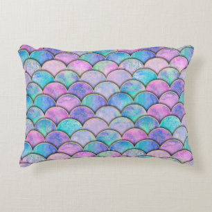 Zeemeerminschaal Japans Waterverf Pattern Accent Kussen