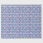 Zeemeerminschaal Japans Waterverf Pattern Cadeaupapier (Vlak)