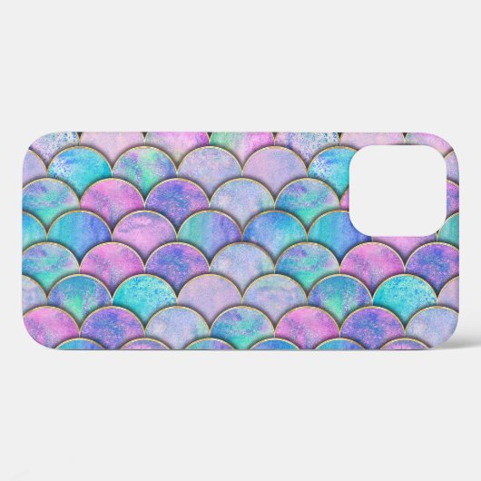 Zeemeerminschaal Japans Waterverf Pattern Case-Mate iPhone Case (Achterkant (horizontaal))