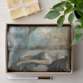 ZEEMEERMINSCHILDERIJ NOODLIJDENDE GEMENGDE MEDIA D TISSUEPAPIER (Geschenk)