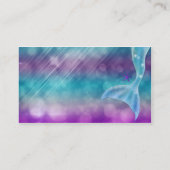 Zeemeerminstaart betoverd onder de Zeeen tafel zit Plaatskaartje (Achterkant)