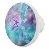 Zeemeerminstaart betoverd onder het Zee Keramische Knop (Rechts)