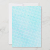 Zeemeerminstaart onder het Zee Waterverf Verjaarda Kaart (Achterkant)