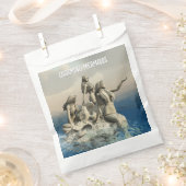 Zeemeerminstandbeeld. gepersonaliseerd bedankzakje (Geknipt)