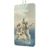 Zeemeerminstandbeeld. gepersonaliseerd luchtverfrisser (Links)