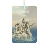 Zeemeerminstandbeeld. gepersonaliseerd luchtverfrisser (Achterkant)