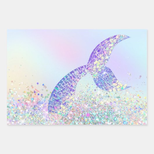 Zeemeerminstijl Inpakpapier Vel (Voorkant 2)