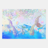 Zeemeerminstijl Inpakpapier Vel (Voorkant)