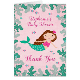 Zeemeerroze onder het Baby shower van het Zee