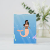 zeemeervis briefkaart (Staand voorkant)