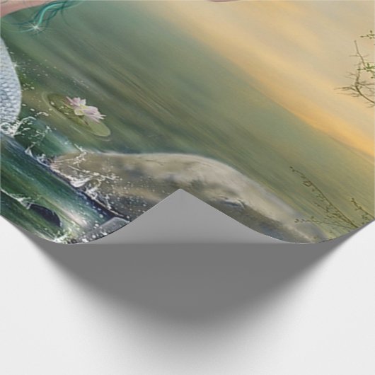 zeemeervis cadeaupapier (Hoek)