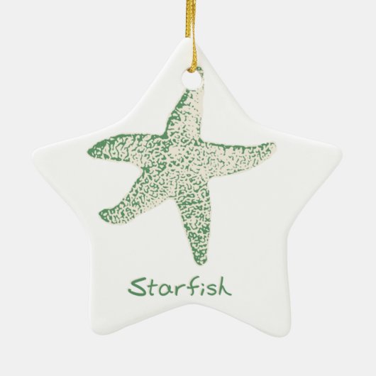 zeemeervis keramisch ornament (Achterkant)
