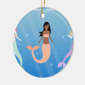 zeemeervis keramisch ornament (Links)