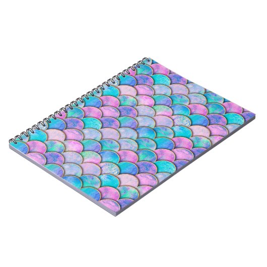 Zeemeervis op schaal japans naadloos patroon. notitieboek (Linkerzijde)