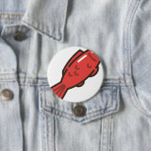 zeemeervis ronde button 7,6 cm (In situ)