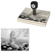 zeemeervis rubberstempel (Gestempeld)