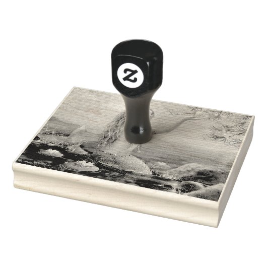 zeemeervis rubberstempel (Stempel)
