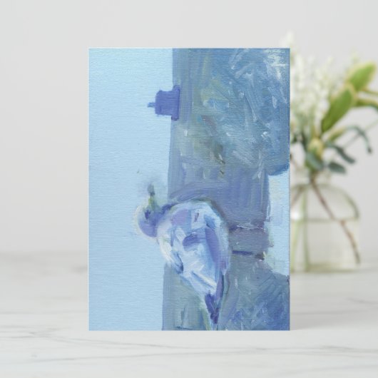 Zeemeeuw 3 kaart (Staand voorkant)