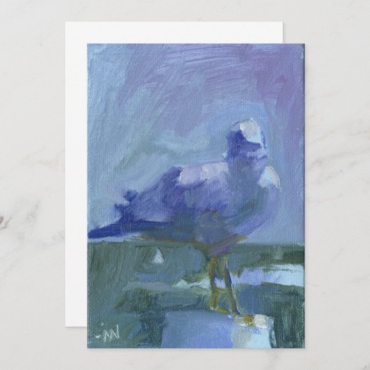 Zeemeeuw 4 kaart (Voorkant / Achterkant)