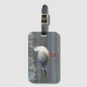 zeemeeuw bagagelabel (Voorkant (verticaal))