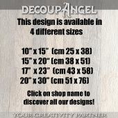 Zeemeeuw bij dageraad Decoupage Tissuepapier