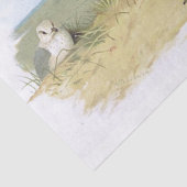  zeemeeuw Bird Beach Grass Ocean Seaside Tissuepapier (Detail)