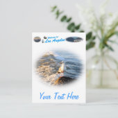 zeemeeuw briefkaart (Staand voorkant)