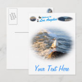 zeemeeuw briefkaart (Voorkant / Achterkant)