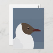 zeemeeuw briefkaart (Voorkant / Achterkant)