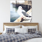 zeemeeuw canvas afdruk (Insitu (Slaapkamer))