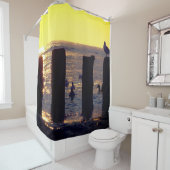 zeemeeuw douchegordijn (In situ)