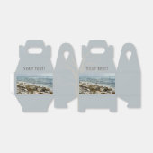 Zeemeeuw en zee bedankdoosjes (Uitgevouwen)