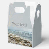 Zeemeeuw en zee bedankdoosjes (Geopend)