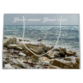 Zeemeeuw en zee groot cadeauzakje (Voorkant)