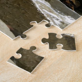 Zeemeeuw en zee legpuzzel (Zijkant)