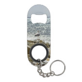 Zeemeeuw en zee mini flessenopener (Achterkant)