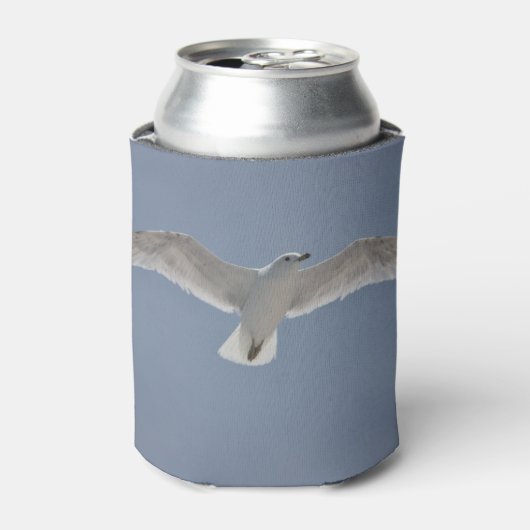 Zeemeeuw foto op drink koeler (Blikje Voorkant)