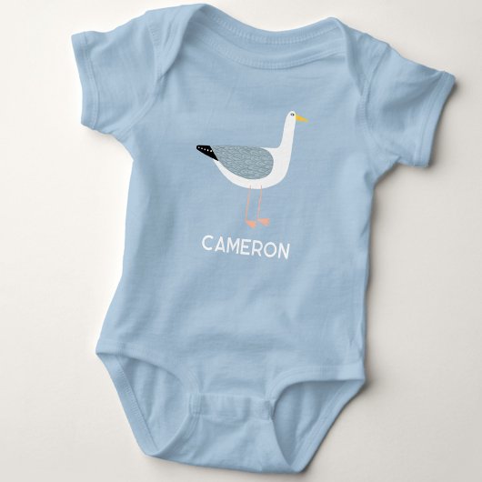 Zeemeeuw Gepersonaliseerde Fun Bird Romper
