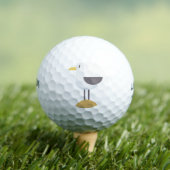 zeemeeuw golfballen (Insitu Shirt)