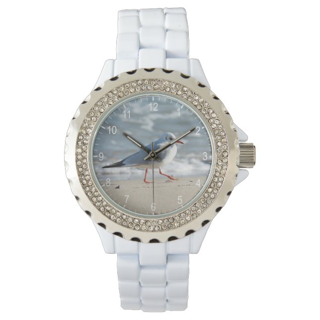 zeemeeuw horloge (Voorkant)