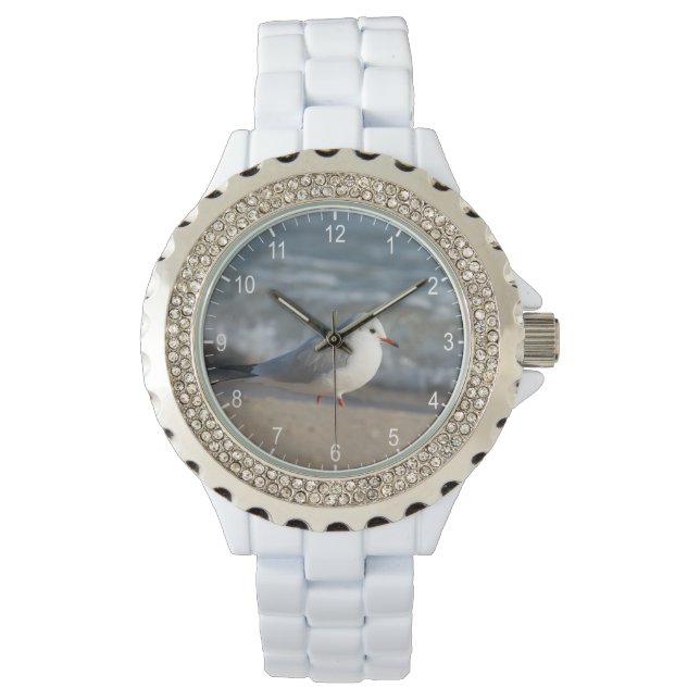 zeemeeuw horloge (Voorkant)