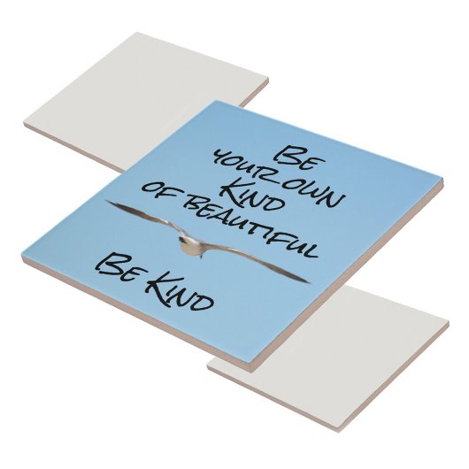 Zeemeeuw in de vlucht Mooi Wees vriendelijk Tegeltje