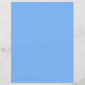 Zeemeeuw in Flight Sky Blauw papieren blad (Achterkant)