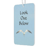 Zeemeeuw in Vlucht Uitkijken Onder Vrije Geest Luchtverfrisser (Links)