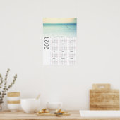 Zeemeeuw Kalender 2021 Poster - Zondag eerst (Keuken)