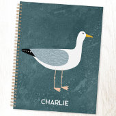 Zeemeeuw kustvogel gepersonaliseerd planner