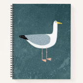 Zeemeeuw Kustvogelplezier Notitieboek (Voorkant)